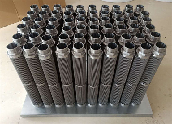 75 Mikron Pileli Paslanmaz Çelik Mum Filtre Elemanları Plastik Geri Dönüşüm