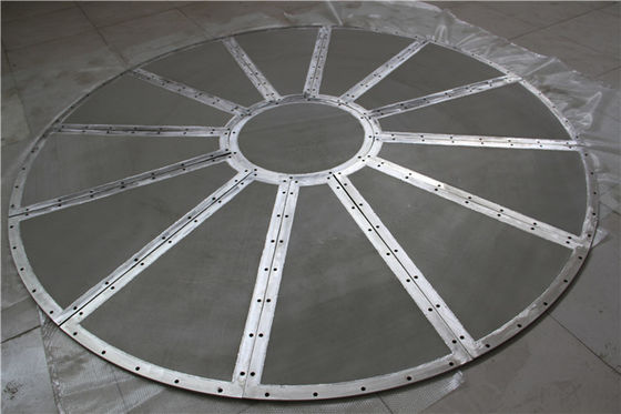 Polimer Eriyik Filtrasyonu SUS304 Paslanmaz Çelik Tel Kumaş Diskler