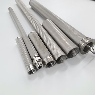 Haddeleme Şekillendirme Sinterlenmiş Metal Filtre Elemanları 30-160mm